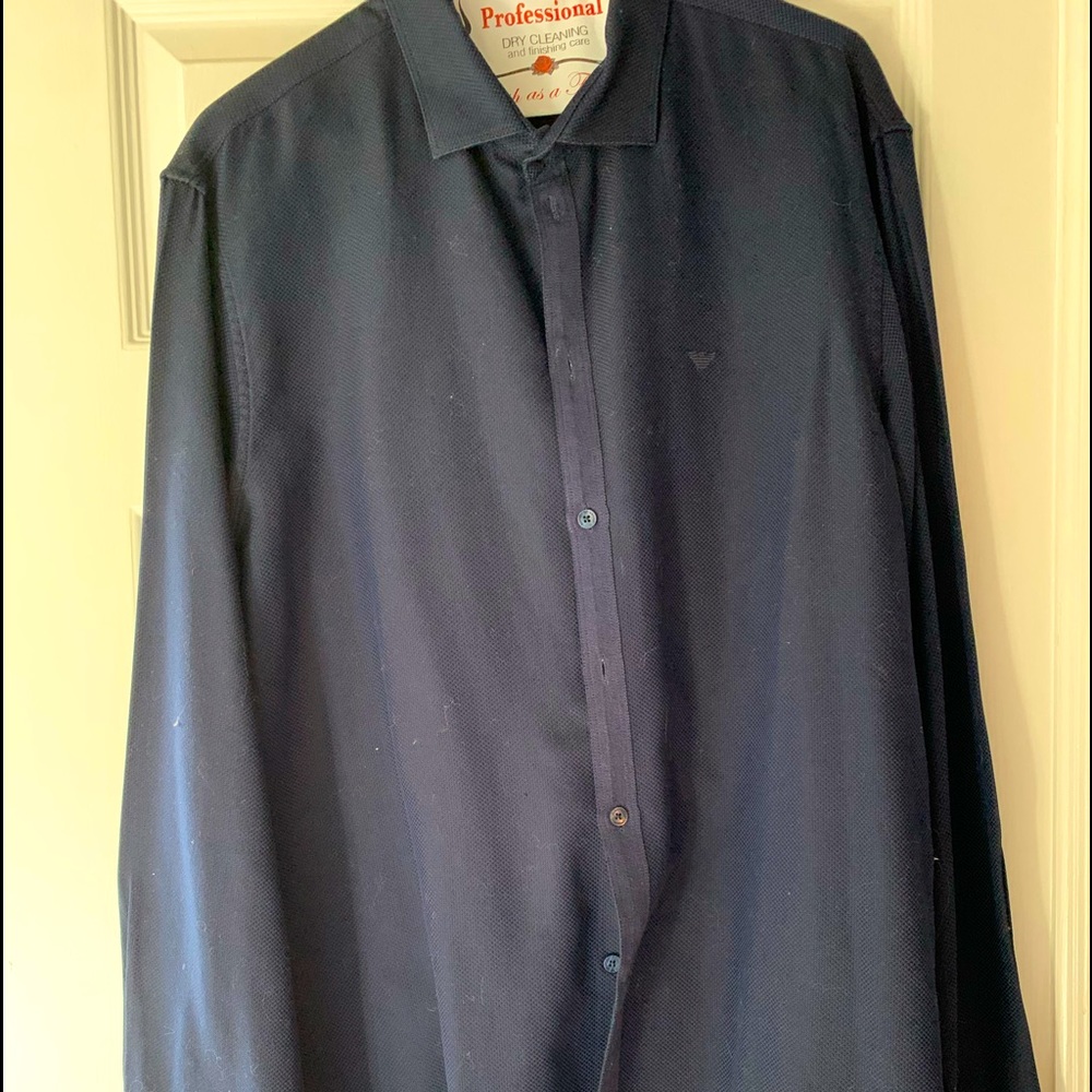 Emporio Armani slim fitted dress shirt